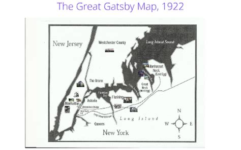 The Great Gatsby Map by Julie Goss on Prezi