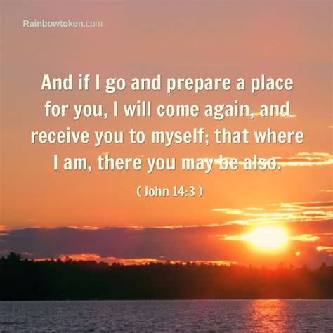 John 14:3 - Prepare A Place For You - Bible Quote