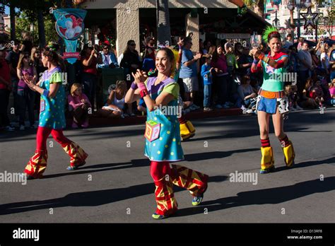 Walt Disney World Main Street Parade Stock Photo - Alamy