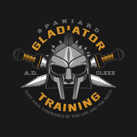 Spaniard Gladiator Training - Gladiator Training - T-Shirt | TeePublic