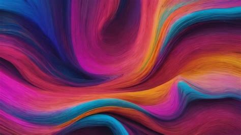Premium AI Image | Amorphous colorful panoramic background generative ai