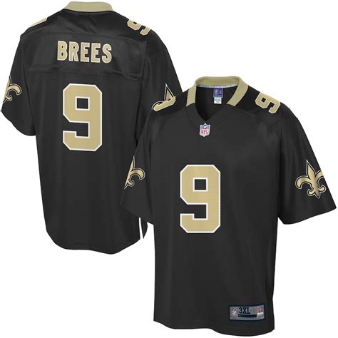 NFL Pro Line Mens New Orleans Saints Drew Brees Big & Tall Team Color Jersey