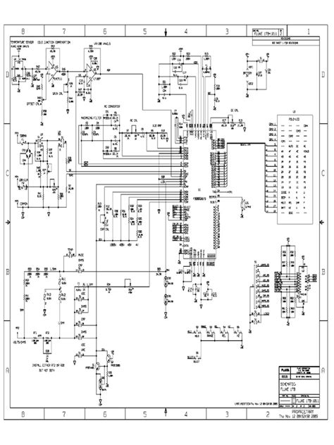 Fluke Voltmeter Circuit Diagram Labelled