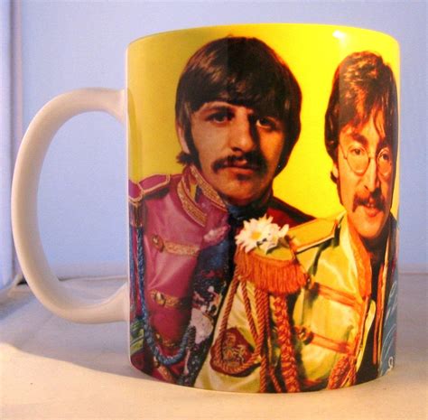 Unique Premium Coffee Tea Mug Beatles Sgt Pepper Lonely Heart Photo ...