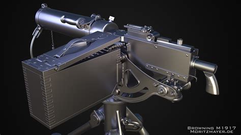 Browning M1917 Highpoly V2.0 by Kn3chtRuprecht on DeviantArt