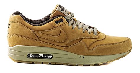 Nike Air Max 1 Leather Premium Wheat Pack Shoes - 705282-700 | Basketball Shoes \ Casual Shoes ...