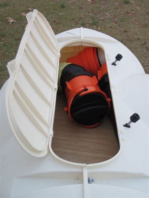 Storage for Assembled RV Sewer Hose | Rv accessories, Camping ...