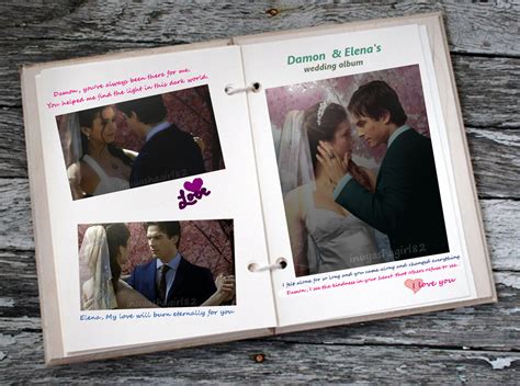 Damon & Elena's wedding Album - Damon & Elena Fan Art (16822293) - Fanpop