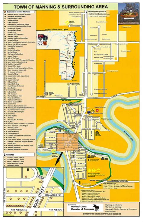 Map & Brochure | Town of Manning