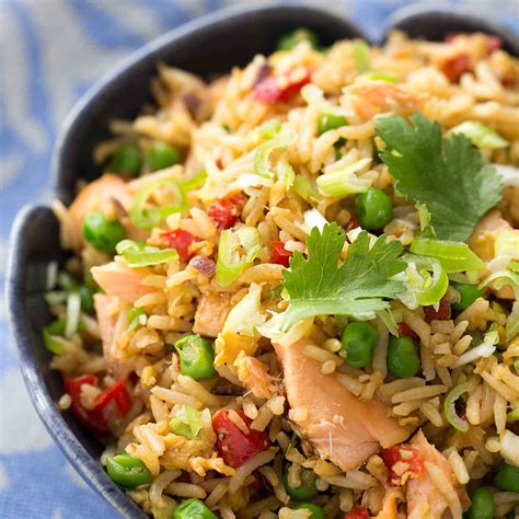 Salmon Fried Rice Recipe