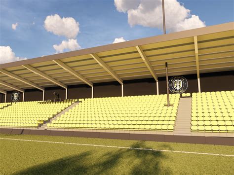 Work begins on re-development of stand at Harrogate Town's CNG Stadium | Harrogate Advertiser