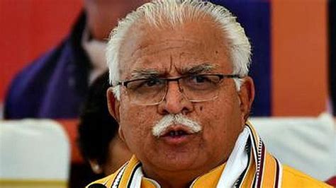 Manohar Lal Khattar takes oath as Haryana Chief Minister - The Hindu ...