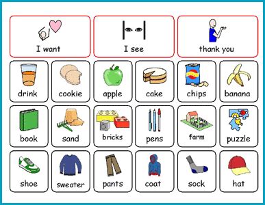 Free Printable Pecs Cards | PSY 6740 Verbal Behavior | Pecs ...