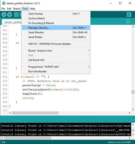 Install Arduino Libraries: methods to add libraries with Arduino IDE