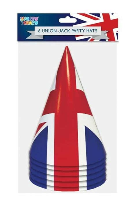 Union Jack Party Hats - The Perfect for the Kings Coronation