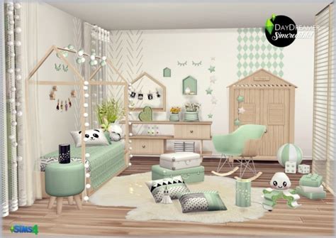 DAYDREAMER bedroom for kids - SIMcredible! Designs Sims 4