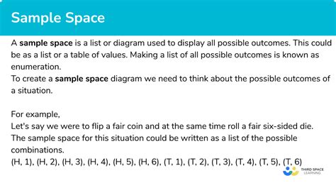 Sample Space Diagram - GCSE Maths - Steps & Examples