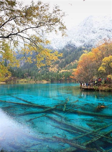 The beautiful lakes of Jiuzhaigou Valley in... | Beautiful lakes, Places to go, Scenery