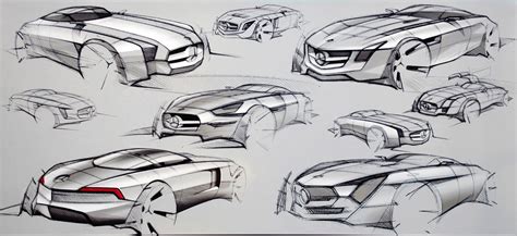 Concept Car Sketches at PaintingValley.com | Explore collection of ...