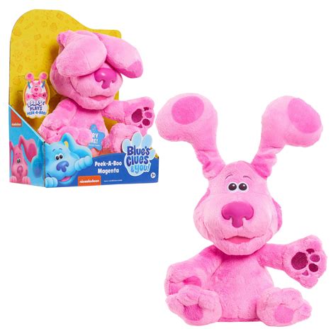 Blue’s Clues & You! Peek-A-Boo Magenta, 10-inch feature plush, Kids ...