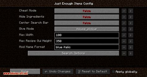 JEI Hider Mod 1.12.2, 1.10.2 (Hides Items That Are Not Used) - 9Minecraft.Net