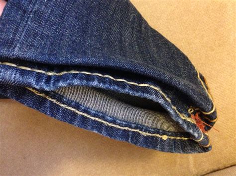 How to Hem Your Pants by Hand and Keep the Original Stitching - Uplifting Mayhem