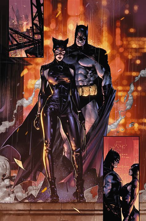 Batman and Catwoman by Jorge Jiménez and Tomeu Morey (from Batman #90 ...