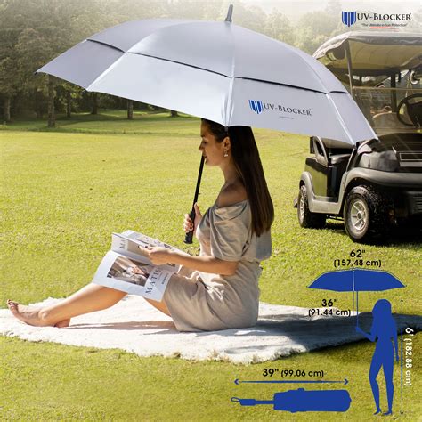 Sun Protection Golf Umbrella | UV-Blocker