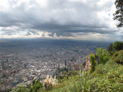 A view of the city from Monserrate, Bogota | Favorite places, Natural ...