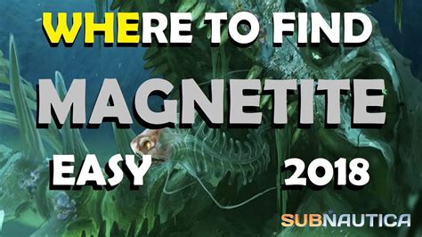 Subnautica magnetite - kumrec