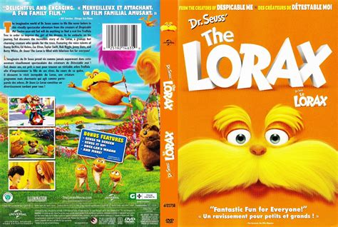 The lorax - Le Lorax - Movie DVD Scanned Covers - The lorax - Le Lorax - Canadian :: DVD Covers