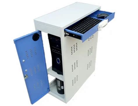 White SmartClass Cabinet CPU Metal Rack, For Education at Rs 7500 in ...