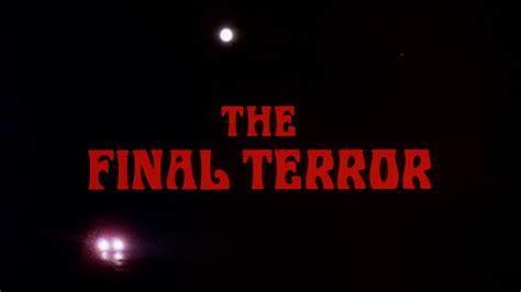 Cool Ass Cinema: The Final Terror (1983) review