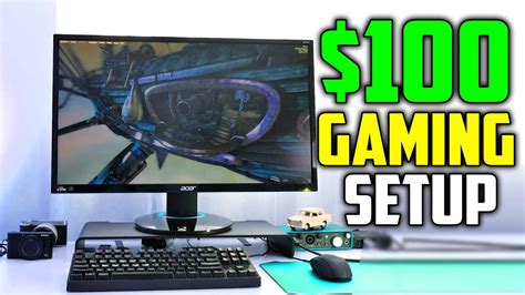 BEST Gaming Setup under $100! | Ultimate Budget Gaming Setup Build ...