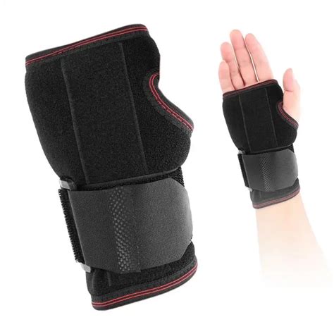 Adjustable Breathable Wrist Brace Hand Support Fracture Ligament Injury ...