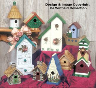 The Winfield Collection - Decorative Birdhouse Plans #3 | WORKSHOP SUPPLY