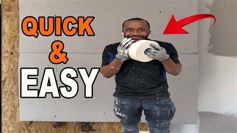 How to Get the Perfect Tape & Mud Drywall Finish in 5 minutes: A Step-by-Step Guide - YouTube