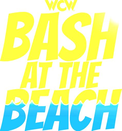 WCW Bash At The Beach Logo by DarkVoidPictures on DeviantArt