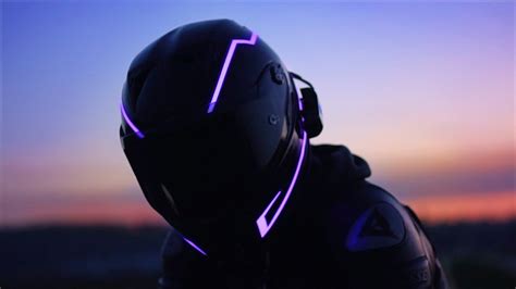 NEW HELMET REVEAL (Full Tron Mode) - YouTube