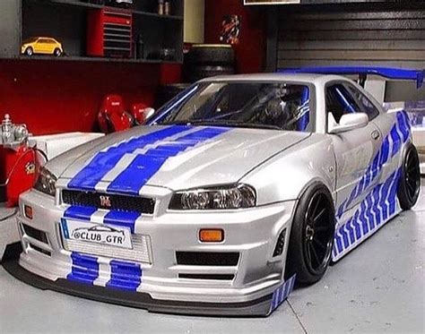 Nissan Skyline GTR R34 Fast And Furious Awesome https://www.mobmasker ...