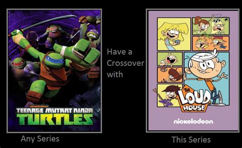 TMNT (2012) crossover The Loud House (2016) by elfdragon35 on DeviantArt