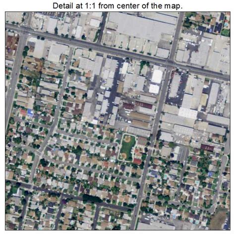 Aerial Photography Map of South El Monte, CA California