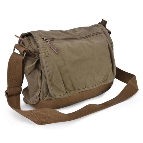 Canvas Messenger Bags #30622 - Gootium | Sac bandoulière, Sac cuir ...