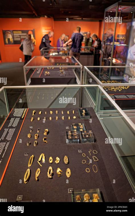 Display of the Staffordshire Hoard of Anglo-Saxon Gold in the Potteries ...