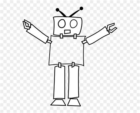 Wild Robot Coloring Pages, HD Png Download - 570x599(#6645853) - PngFind