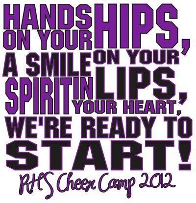 Pin by Pinner on Cheer | Cheer camp, Cheer quotes, Cheer shirts