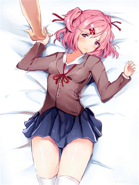 Natsuki body pillow | Doki Doki Literature Club | Know Your Meme