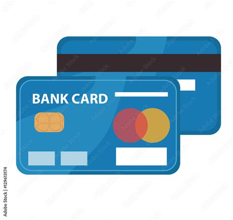 credit card clipart on white background. credit card flat icon - Clip Art Library