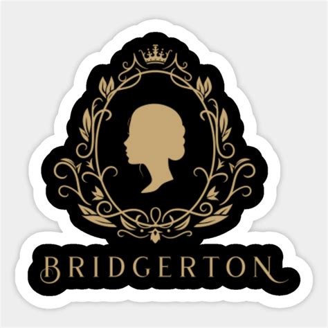 Bridgerton Logo Crest - Bridgerton - Sticker | TeePublic