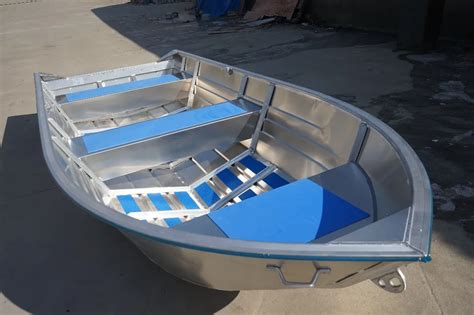 Hot Sales All Welded Aluminum Jon Boat With Square Gunwale And Rubber Coating - Buy All Welded ...